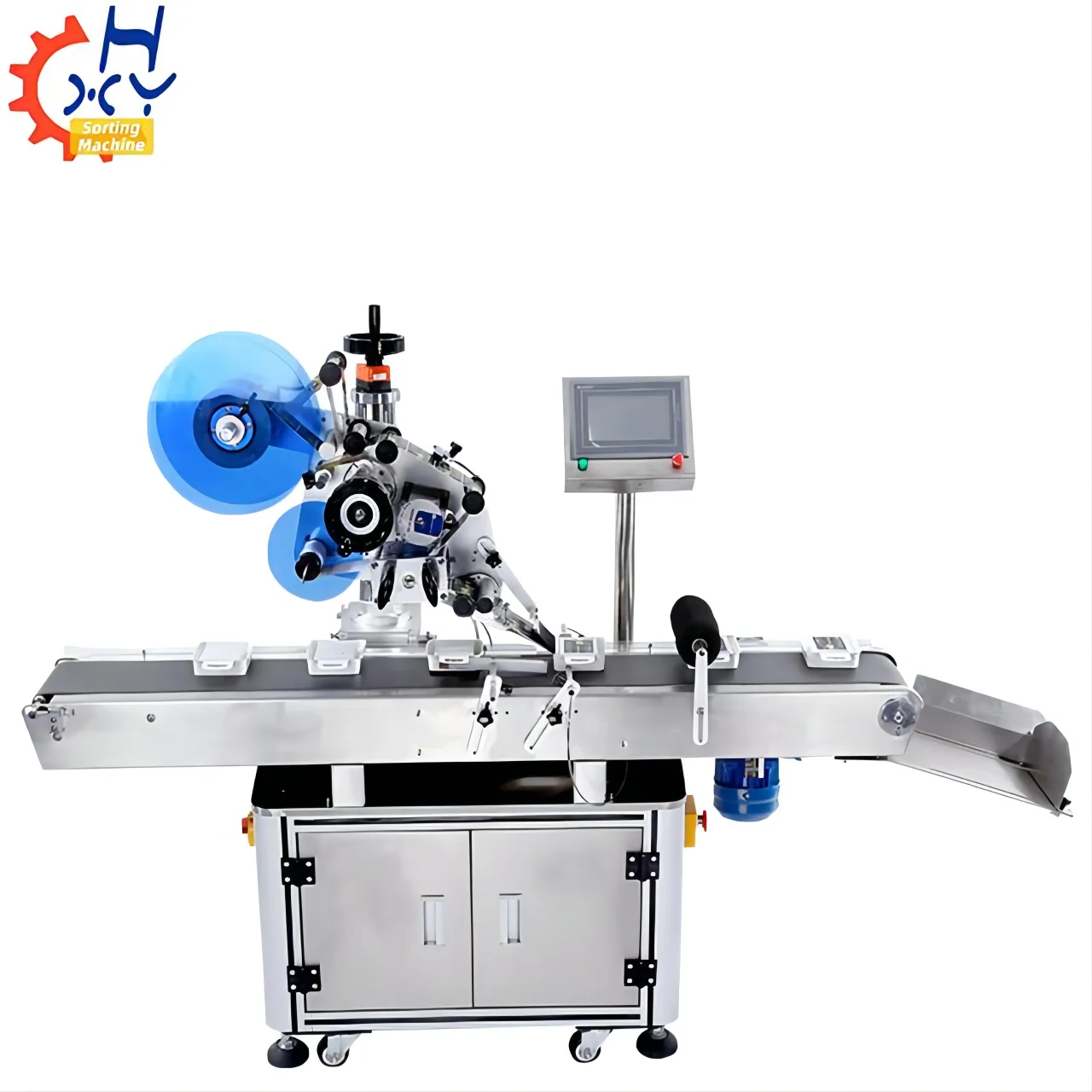 Factory Hot Sale Full Automatic Flat Top Labeling Machine