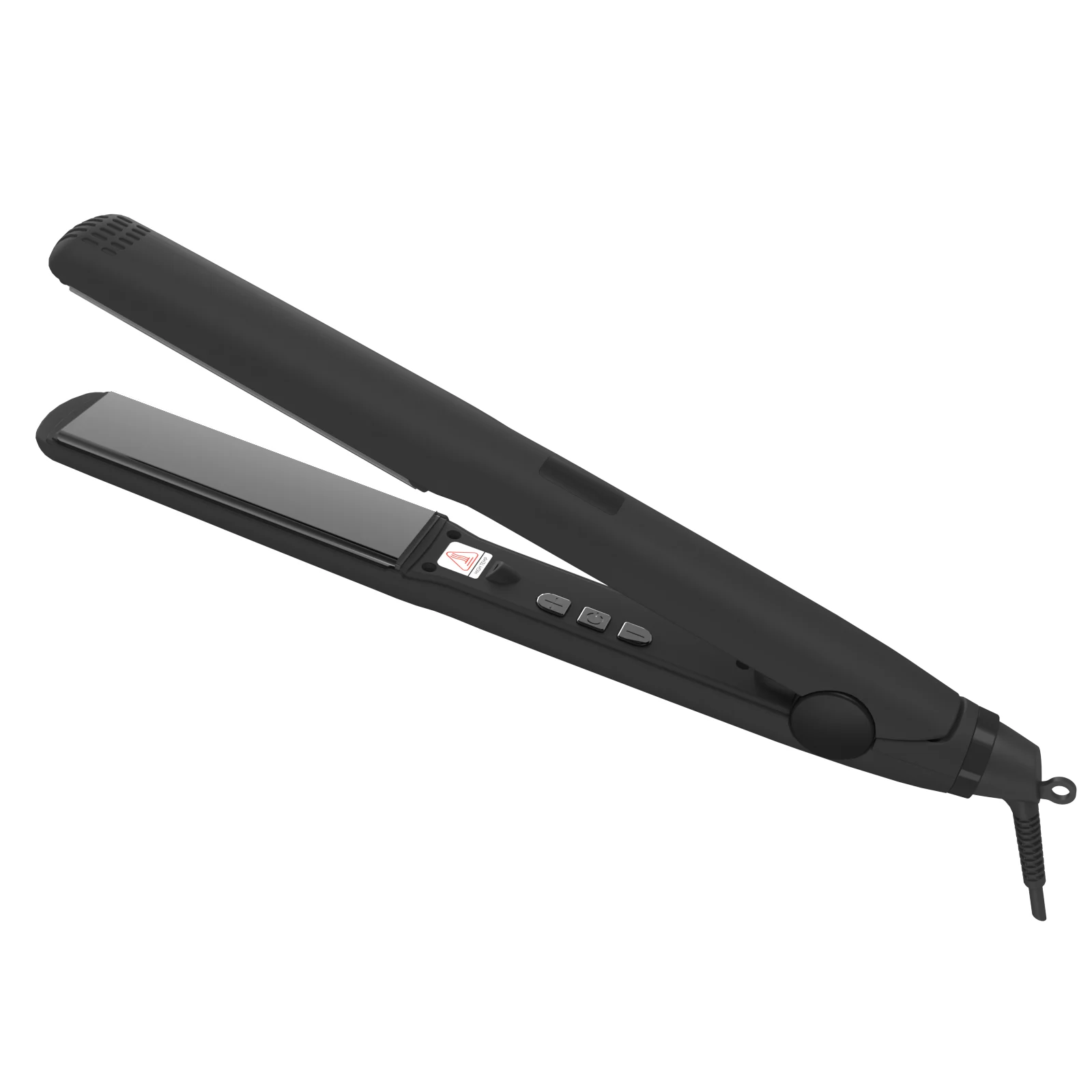 high quality profesional Titanium hair straightener infrared hair flat straightener and curler 2 in 1 hair iron custom logo