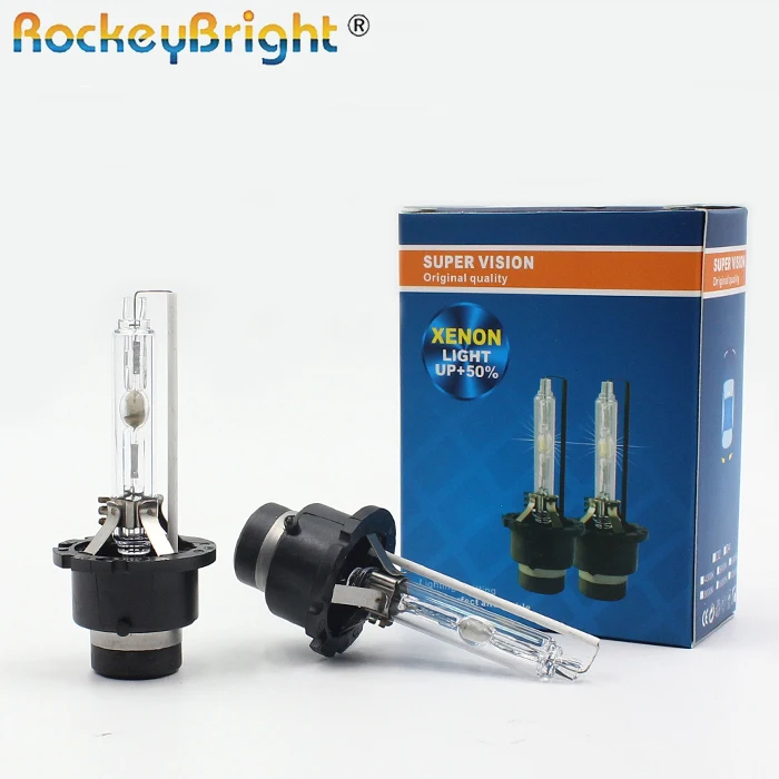 ROCKEYBRIGHT 12 в 35 Вт D2S D2C D2R CE ROHS HID-фара, ксеноновая лампа 4300K 5000K 6000K 8000K 10000K, Автомобильная ксеноновая лампа, фара