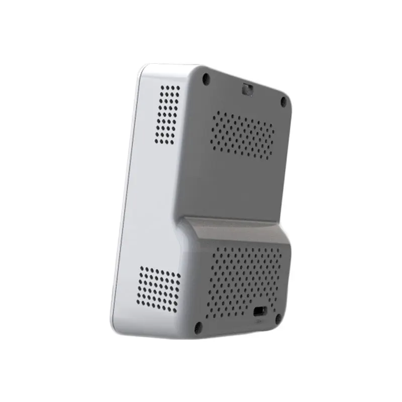 Air Quality Monitor 5 IN1 CO2 Formaldehyde HCHO TVOC Air Gas Detector Real Time Data Rechargeable Battery For Home Office