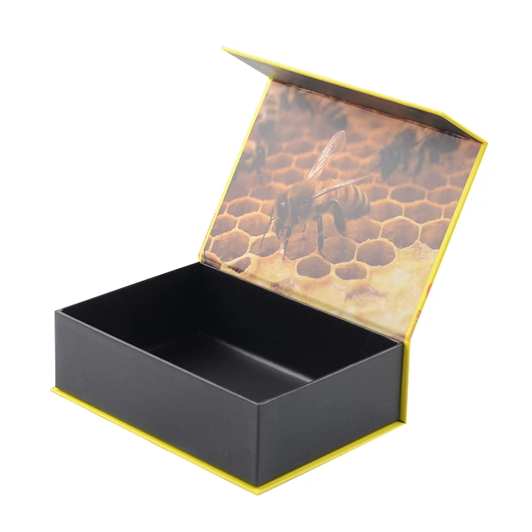 Luxury Honey Bee Jar Bottle Packaging Boxes Honey Box