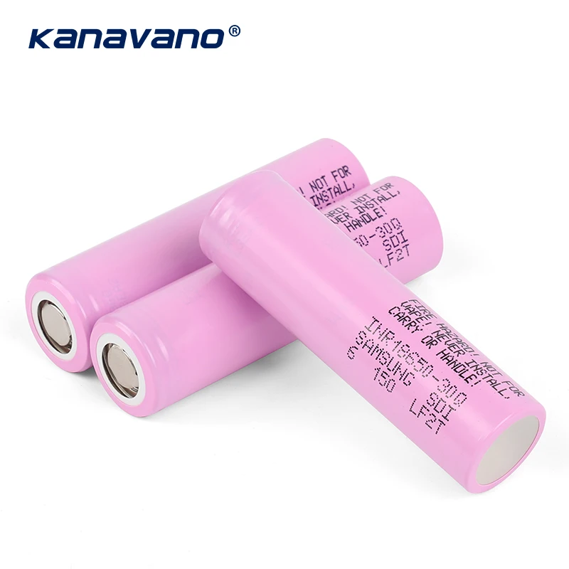 Authentic cylindrical 18650 battery 3000mah 5C rechargeable lithium ion battery for power tools etc.