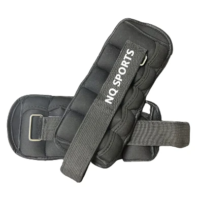 NQ SPORTS Fitness Training Adjustable Neoprene Ankle Wrist Weight Custom Adjustable Fitness Weighted Ankle Sandbag Weight Cuffs