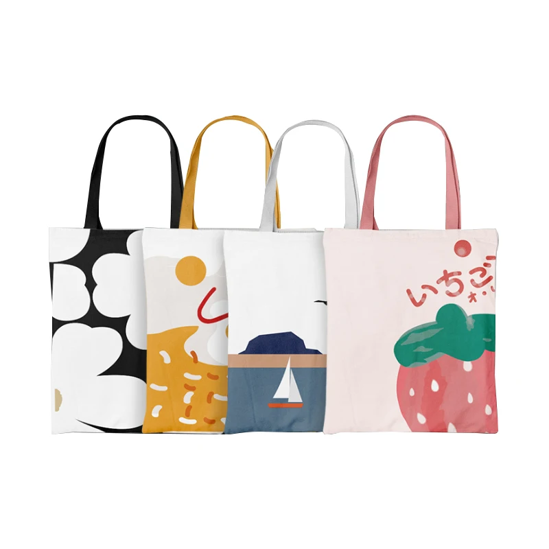 Cotton hemp recycle bags promotional bags cotton shopper bag