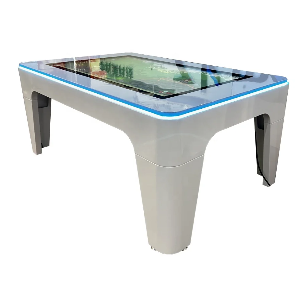 In Stock 32 43 55 inch Android Windows smart lcd screen interactive touch table infinity game kid smart table in School