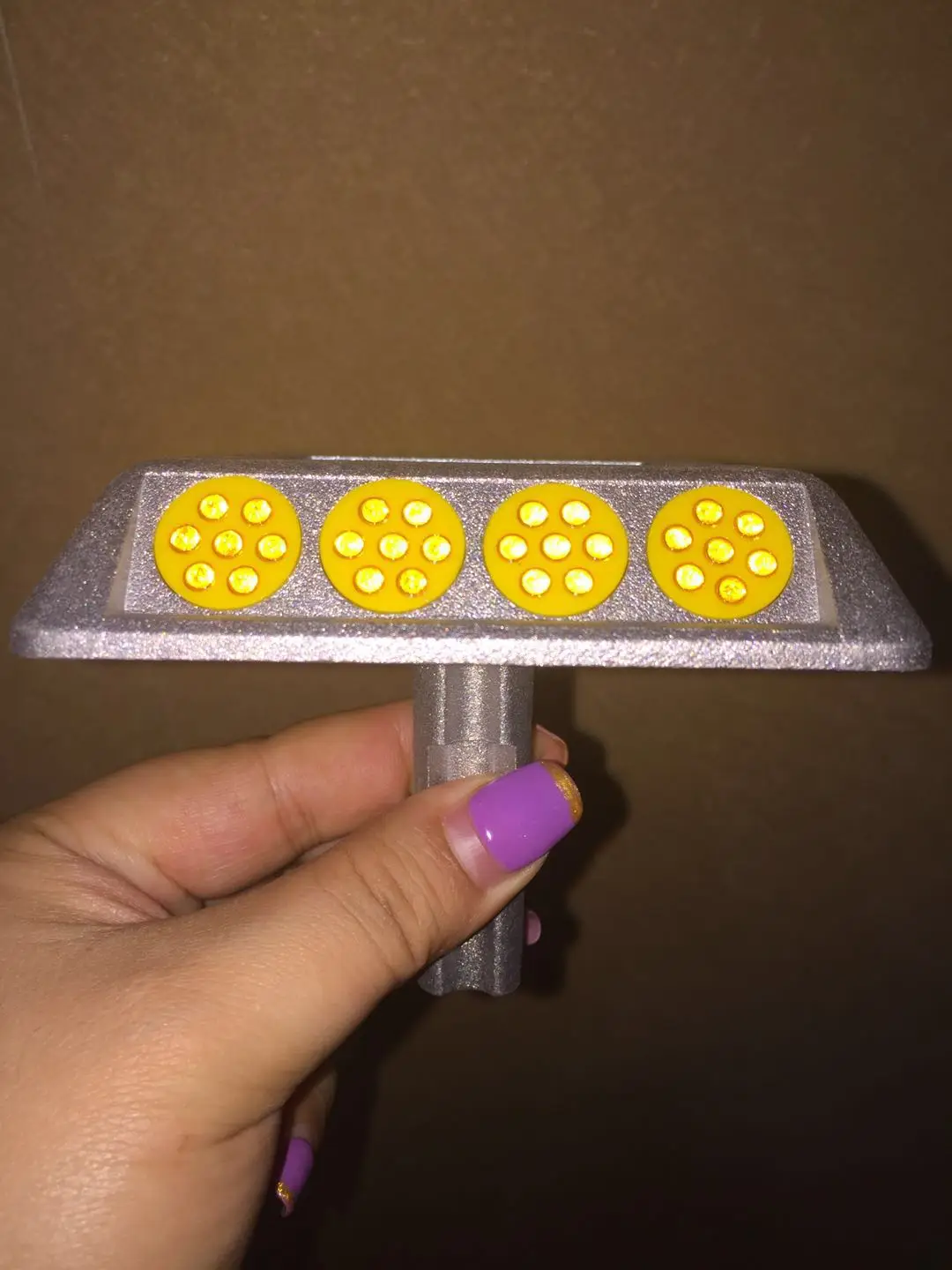 Wholesale reflective cat eyes panel High brightness glass beads cat eyes reflector 7 glass beads reflector reflective panel