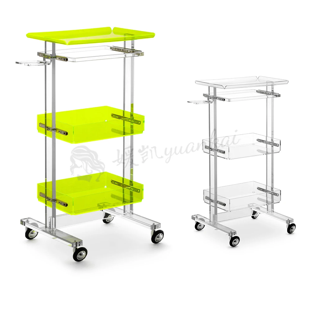Wholesale salon furniture rolling lockers barber shop equipment barbershop trolley