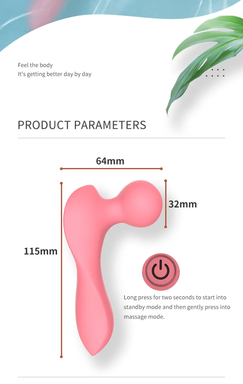 New design Multifunction Vibrator Massager vibrator for woman anal toys vibrator dilos