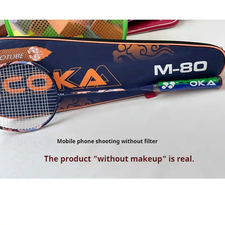 High-Quality Badminton Gear Carry Bag Shockproof Racket Cover with Comfortable Handle for Easy Transport