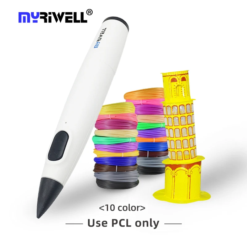 3D Printing Pen 3D Pen Printing Pencils PLA ABS Filament 3D Drawing Print Display Gel Art Craft Printer For Kids/Adults