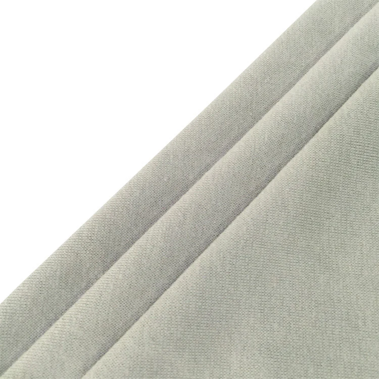 Wholesale Custom NFPA 2112 260gsm Flame Retardant Treated 1+1 95% Cotton 5% Spandex Cotton Antifire Rib Knit FR Fabric For Cuff