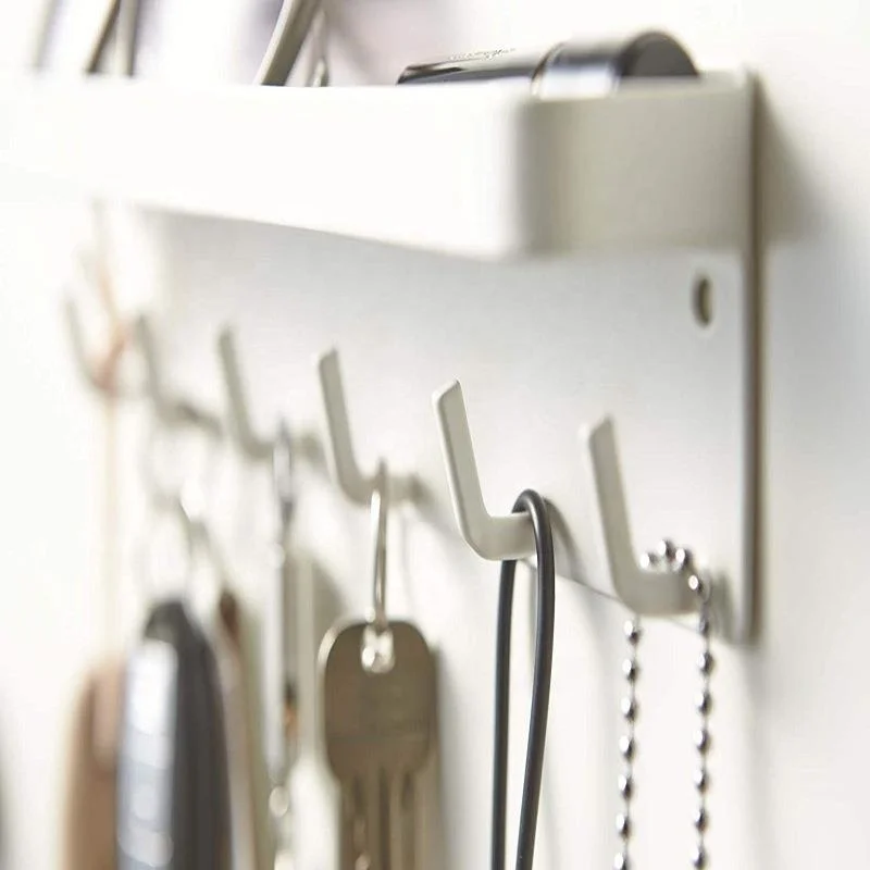 Popular Wall Hooks For Clothes Iron Towel Keys Hanger Wall Mount Storage Hook for Bathroom Kitchen Living room