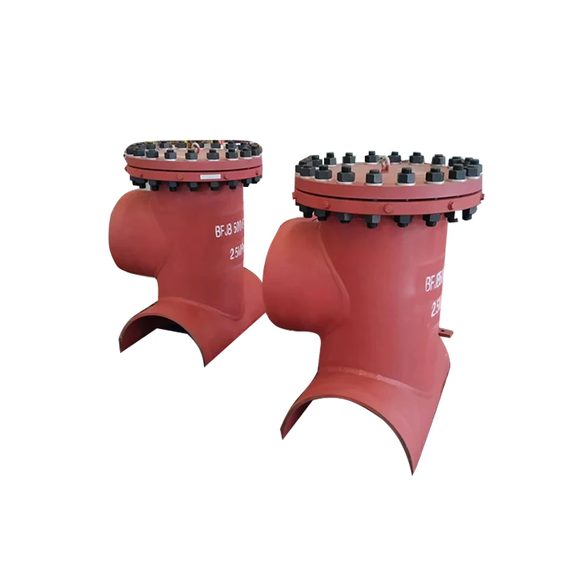 8 'x 8' PN16 арматура из углеродистой стали для горячей резьбовой арматуры с разделенной тройной линией проекта нефтепровода и газопровода