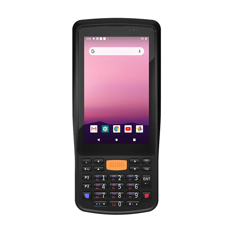 industrial Rugged Handheld MTK OCTA Core 4 inch screen full keypad phone barcode scanner android11  PDA 1D/2D/NFC