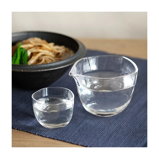KIMOTO GLASS TOKYO custom sake glass decanter Japanese cold cup gift set