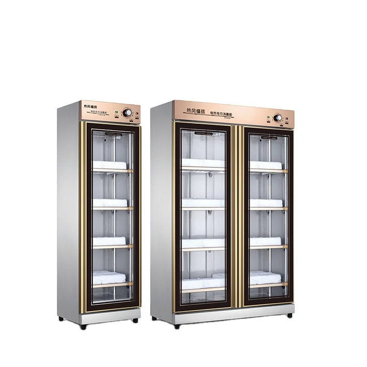 Commercial Stainless Steel Double Door High Temperature Disinfection Cabinet for Hotel 910L