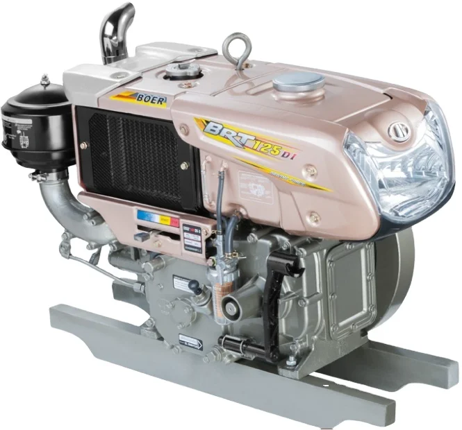 12.5HP diesel engine Kubota type RT125 water cooled single cylinder