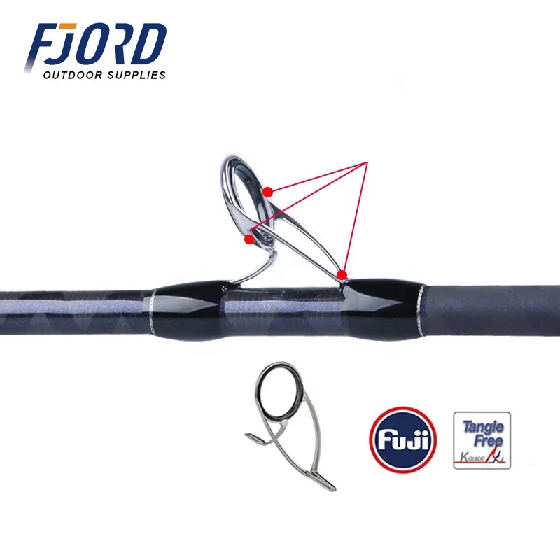 FJORD Customized Carbon Telescopic Fishing Rod 4.2m 4.5m High Strength for Beach & Lake Jigging for Carp & Bass Species
