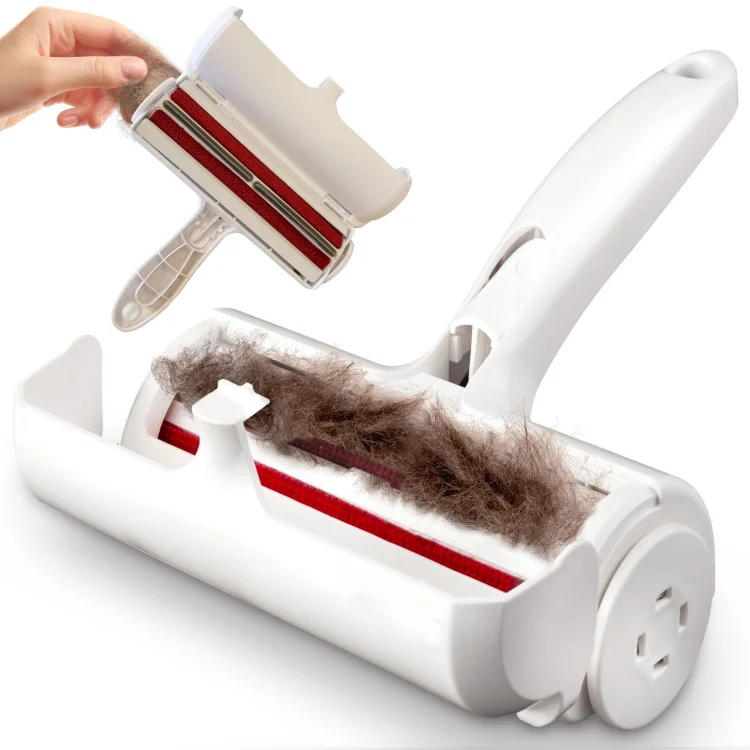 Furniture Sticker Sticky Remove Reusable Lint Roller Brush Removal Tool Broom Cat Dog Pet Hair Remover Roller for Pets