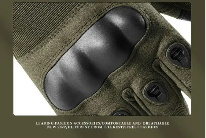 Customized  Protective Shock Training Cycling Gloves Full Finger Combat Tactical Gloves