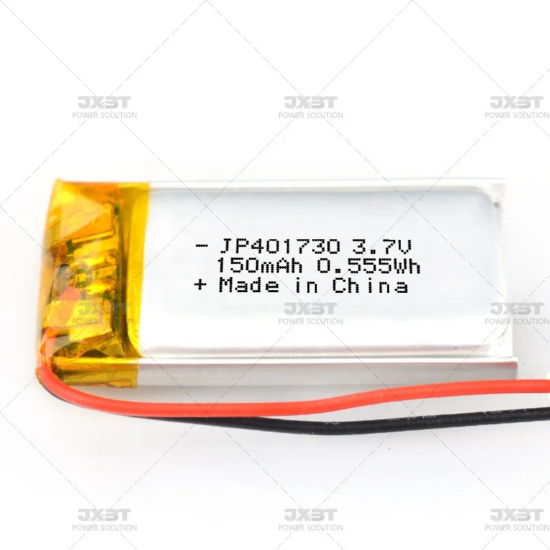 401730 / 411730 перезаряжаемая 160 мАч lipo батарея 3 7 v для умной бытовой техники