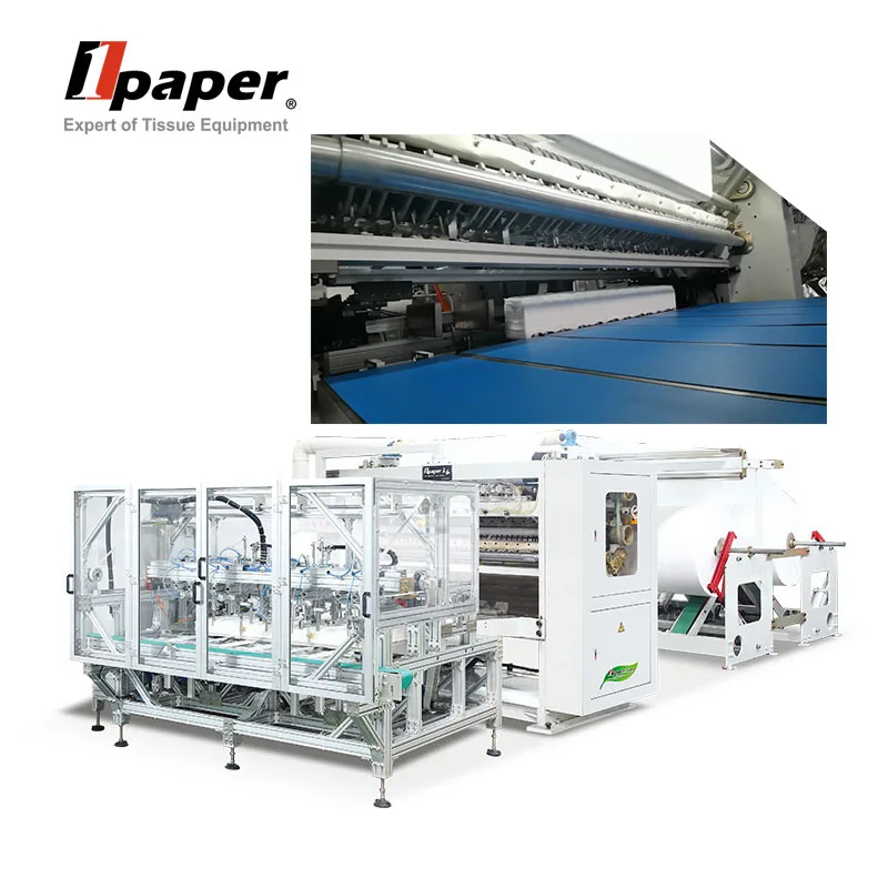 High speed automatic z fold napkins making v folder machine paper facial tissue folding machine price for sale