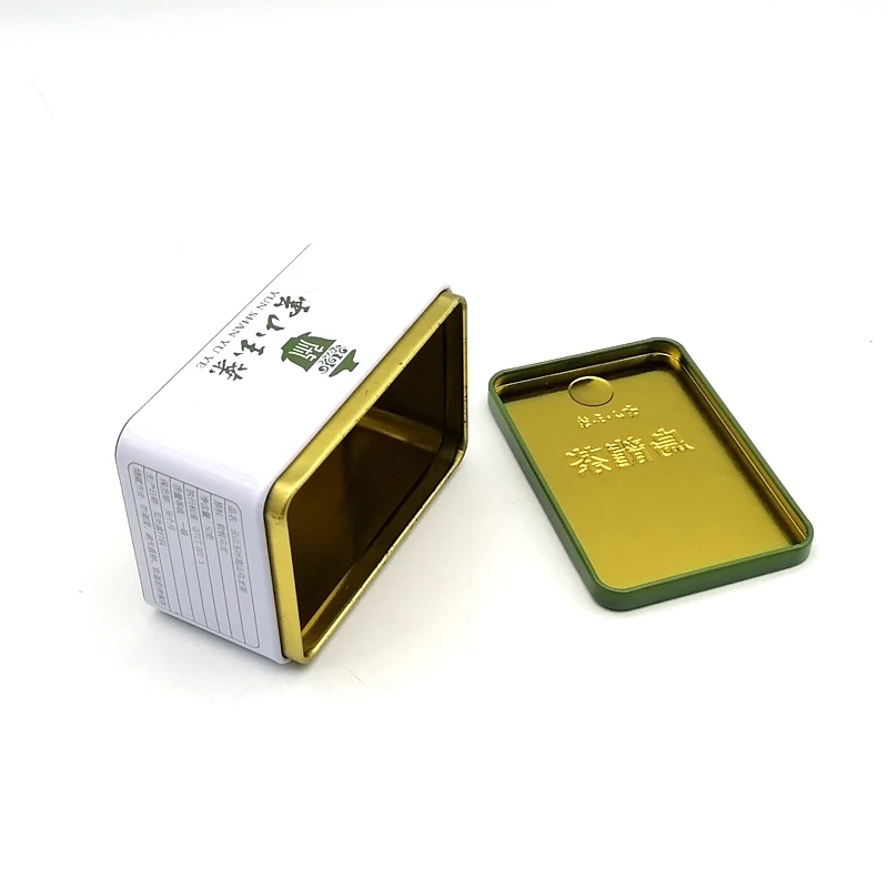 high quality Oolong tea tin ginger tea metal box antioxidant fruity Berry box