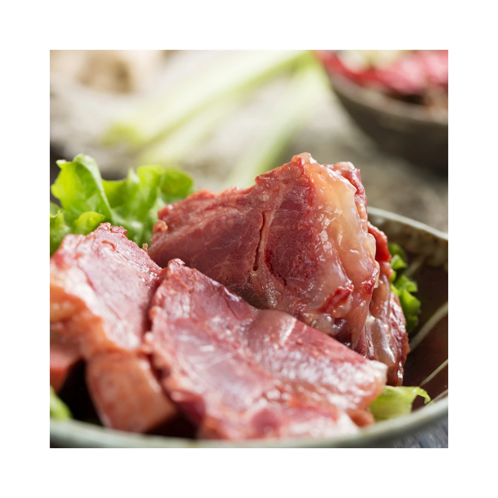 Hot Sale Halal Beef 200g Boneless Cooked Beef