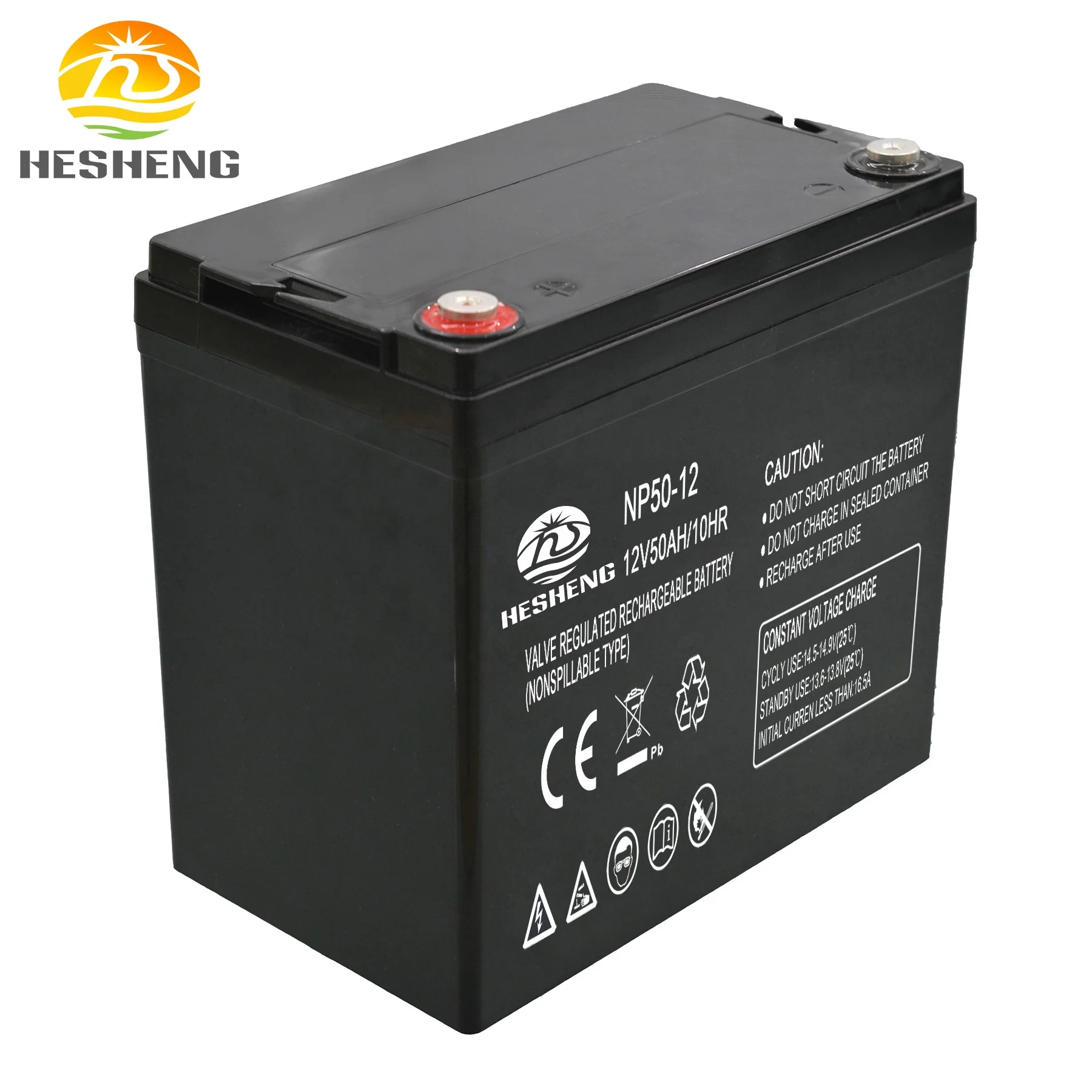 12 Volt UPS Battery,12V50AH,Gel Lead Acid Battery for Solar Power System