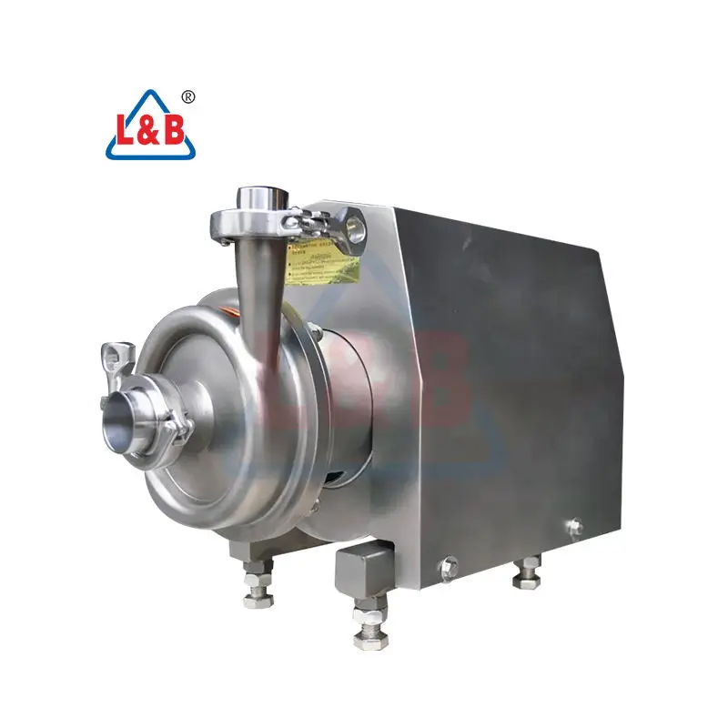 Sanitary Stainless Steel Centrifugal Pump for Liquid Transfer Beverage Wine Milk Alcohol