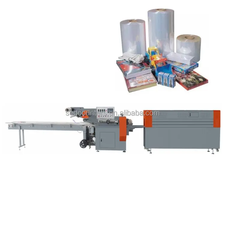 Автоматическая упаковочная машина для упаковки в термоусадочную