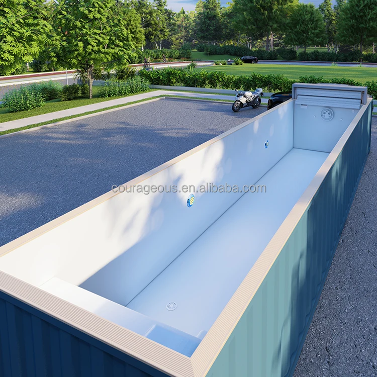 australia container pool 40 ft container pool underground container pool