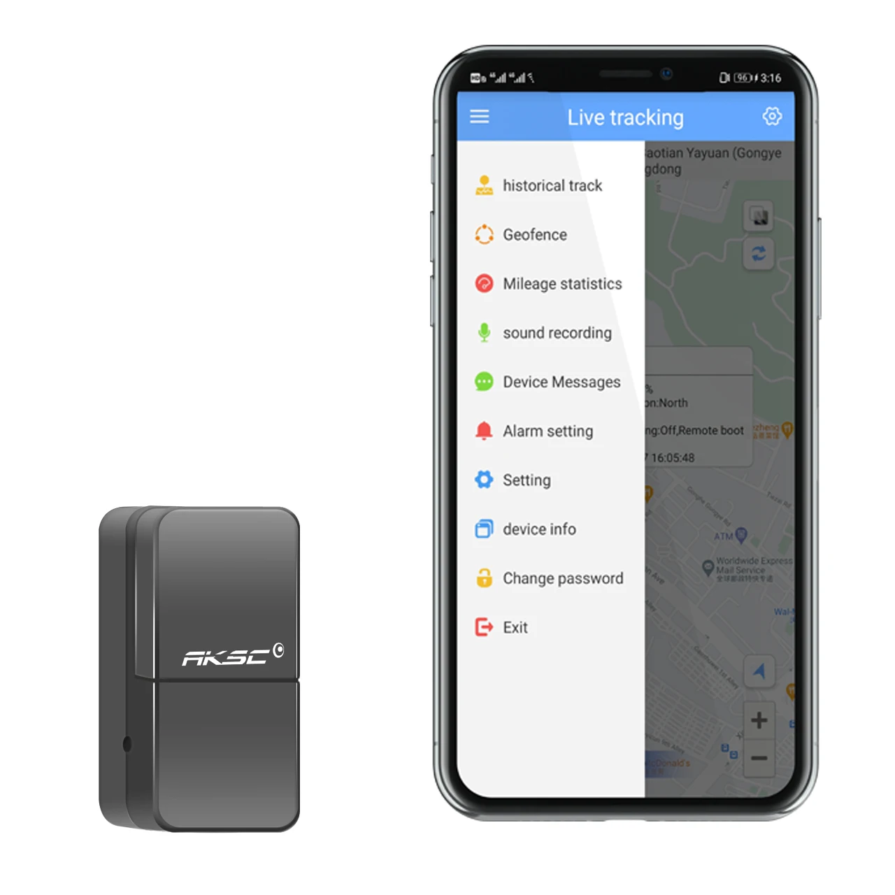 GT035 беспроводной велосипед GPS Мини трекер Магнитная Монета Размер