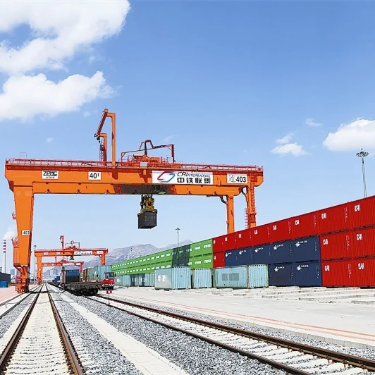 cheapest rate Railway train China to Kazakhstan Russia transport car/truck freight forwarder train shipping cargo service