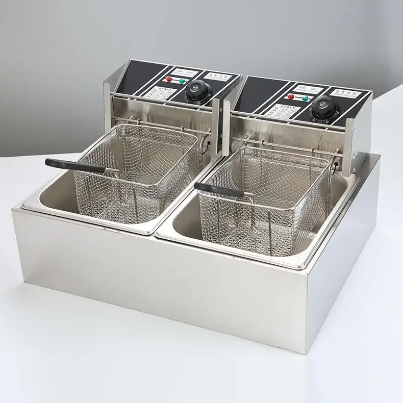 Commercial Pressure Deep Fryer Machine Restaurant Kitchen Catering Equipment Chicken Electric Deep Fryer