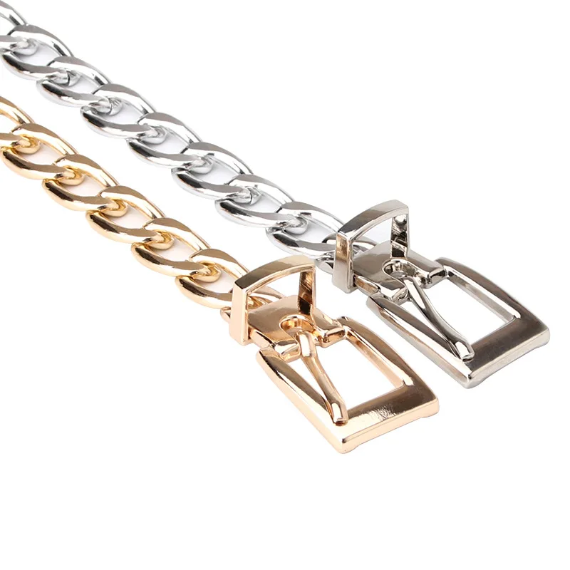 Wholesale Metal Waist Chains Fashion Accessories Fashion Jeans Clothes Belts Chain Belts