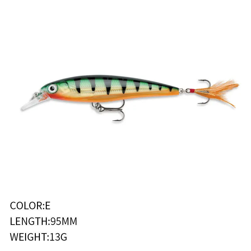 Wholesale 95Mm/13G High Transmittance Strong Salt Water Topwater Fishing Lures Trolling