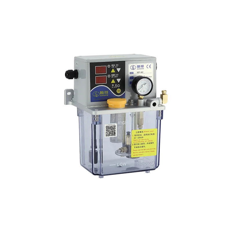 Oiler Oil Machine Ishan Sunishan YET-K2 Oil Volumetric Electric Lubrication Gear Pump Oil Volumetric Electric Lubrication Oiler
