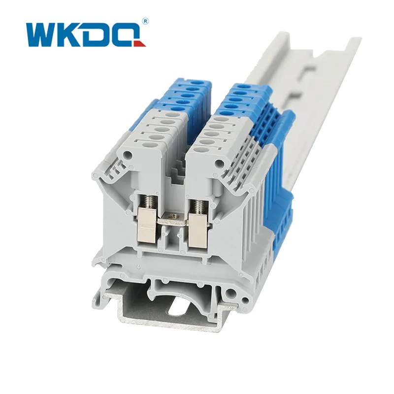 Винтовой соединитель JUK 5N клеммные колодки с креплением на Din-рейку