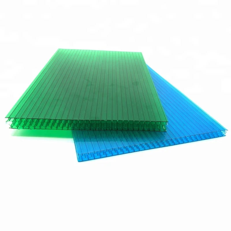 Twinwall поликарбонатные листы 10 мм Pc пластиковая полая