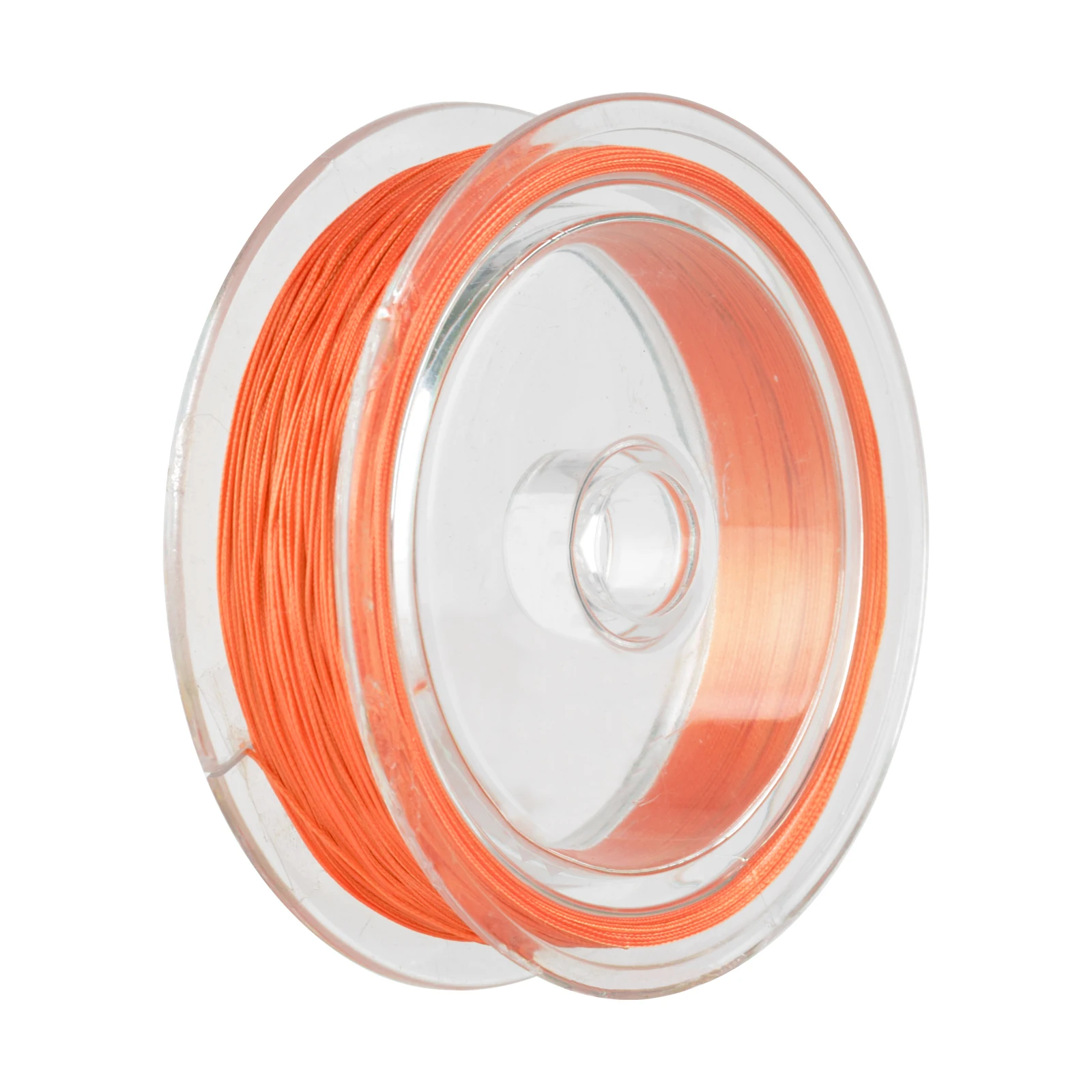 Customizable Orange Braided Backing Line 30lb & 20lb Strength, No Logo, Perfect for Your Personalized Fishing Gear
