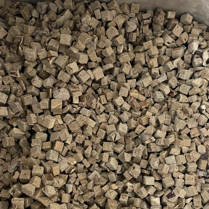 OEM wholesale high protein 100% capelin Freeze-dried Dried Beef Liver