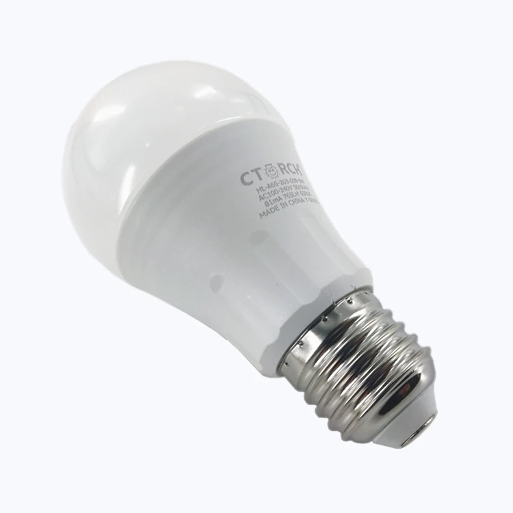 CTORCH New Modle Diamond-Star Series100-240V A60 9W Indoor Lighting Led Bulb With E27/B22 Base