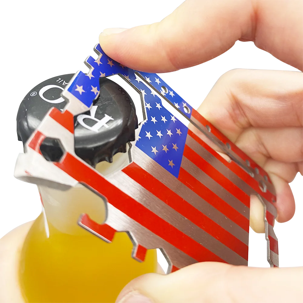 Promotion Personalized Souvenir Giveaway Mini Gifts Custom Multi Tool Business Card Pocket Wallet Survival Credit Card Tool