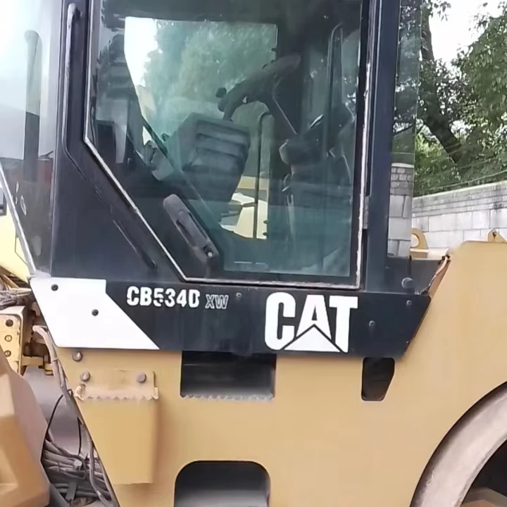 Road roller USED original road roller Caterpillar CAT CB534D spot low price sale CS583D