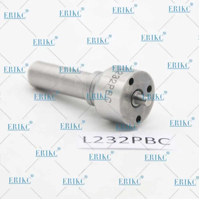 ERIKC diesel Performance Injector Nozzle L232 PBC Common Rail Fuel Injector Nozzle L232PBC for delphi