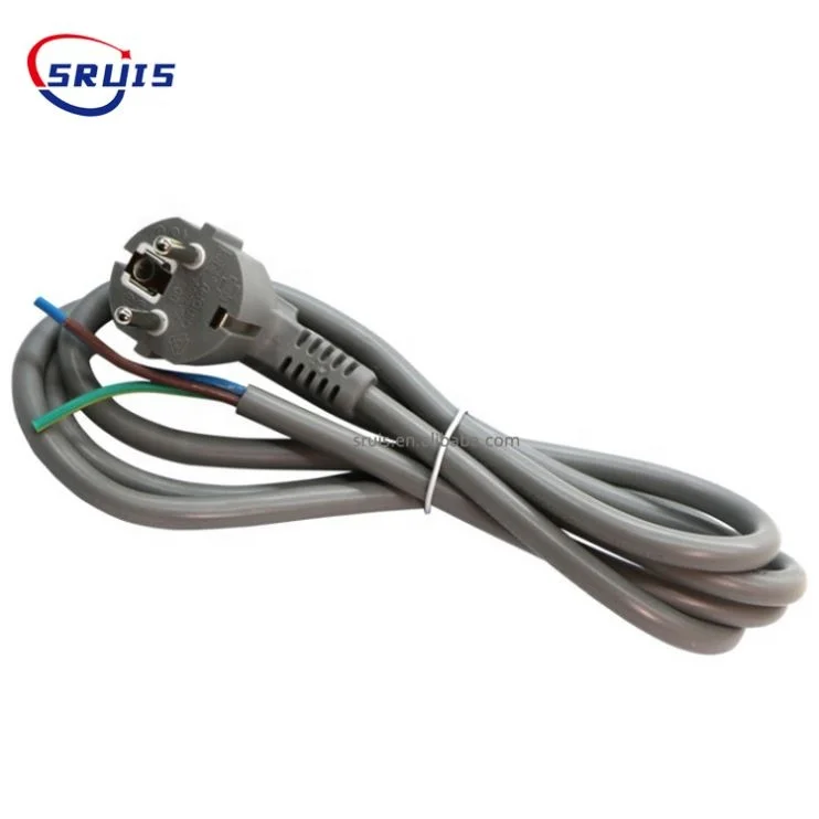 3ft 3xC13 Cable 1m Euro 3 Prong Ac 250V Iec Mains Plug C13 Three ways splitter to Eu Cee 77 Schuko Power Cord