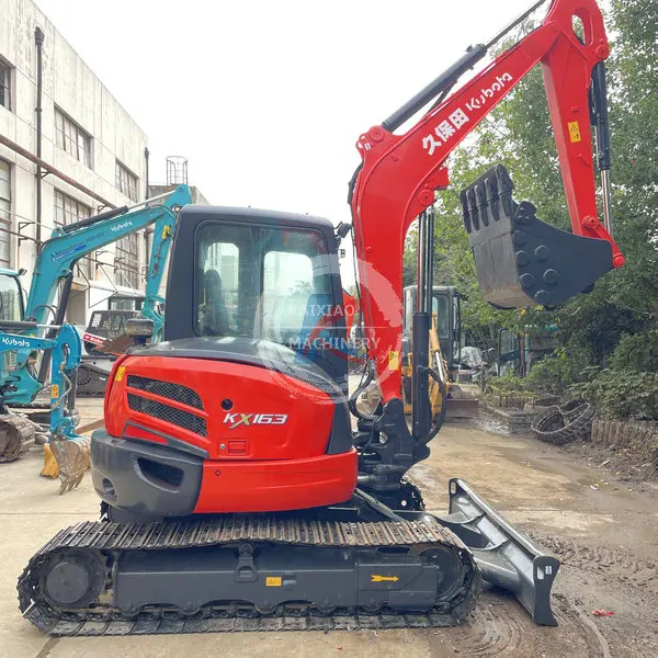 Подержанный мини-экскаватор KUBOTA 5TON 6TON KX163 KX155 50U