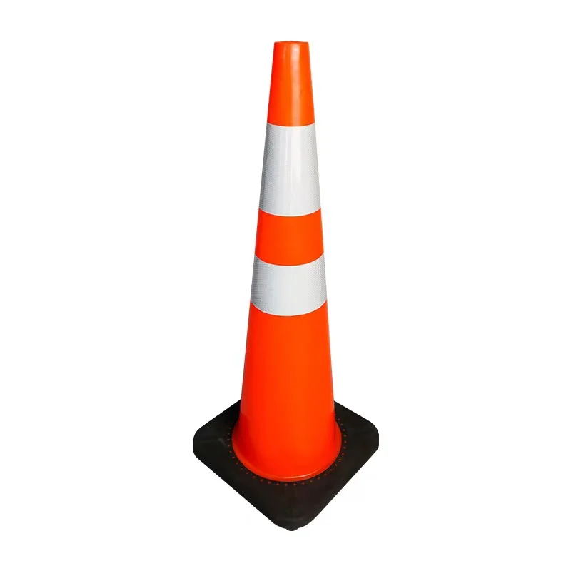 36Inch 70Cm 50Cm Yellow Pvc European Collapsible Lime Traffic Cones Bar Colors Plastic Cone