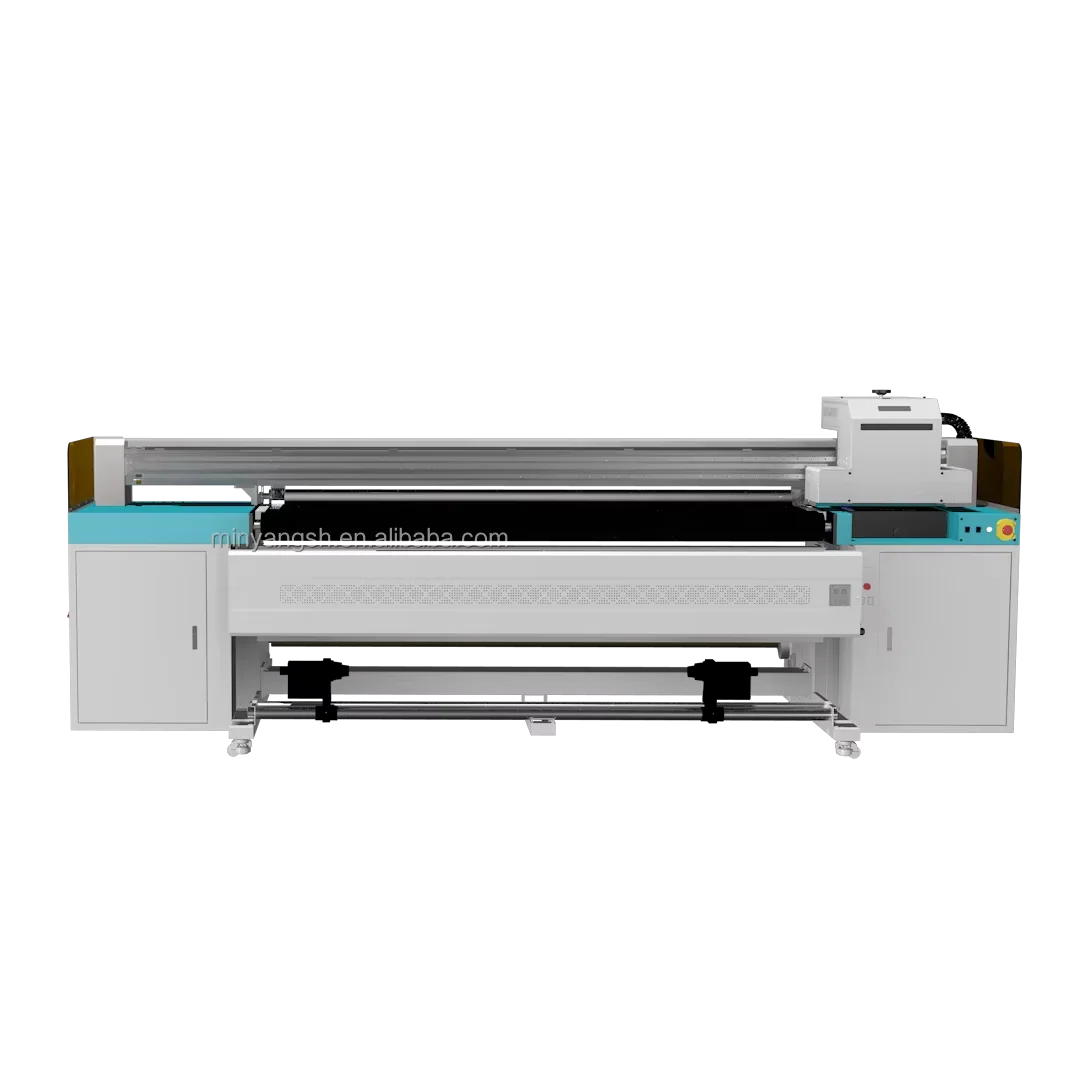 FYUnion FY-UV2200W 2022 High Quality Sticker self adhesive vinyl  banner Printing UV Roll To Roll Printing Machine